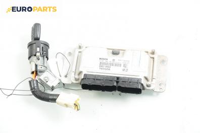 Компютър с контактен ключ за Peugeot 107 Hatchback (06.2005 - 05.2014) 1.0, 68 к.с., № Bosch 0 261 208 702 / 89661-0H022