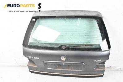 Заден капак за Peugeot 406 Break (10.1996 - 10.2004), 4+1 вр., комби, позиция: задна