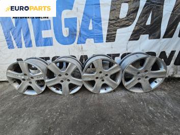 Алуминиеви джанти за Peugeot 307 Hatchback (08.2000 - 12.2012) 16 цола, ширина 6.5 (Цената е за комплекта)