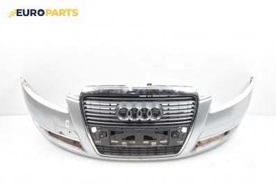 Предна броня за Audi A6 Sedan C6 (05.2004 - 03.2011), седан, позиция: предна