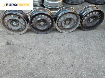 Стоманени джанти за Opel Astra G Estate (02.1998 - 12.2009) 15 цола, ширина 6 J (Цената е за комплекта)