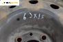 Стоманени джанти за Citroen Xsara Picasso (09.1999 - 06.2012) 15 цола, ширина 6 J (Цената е за комплекта)