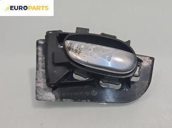 Вътрешна дръжка за Peugeot 206 + Hatchback (01.2009 - 08.2013), 4+1 вр., хечбек, позиция: задна, лява