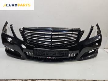Предна броня за Mercedes-Benz E-Class Sedan (W212) (01.2009 - 12.2016), седан, позиция: предна