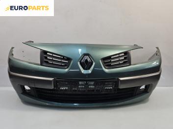 Предна броня за Renault Megane II Sedan (09.2003 - 12.2010), позиция: предна
