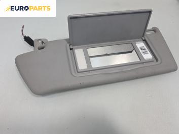 Сенник огледало за Opel Zafira B Minivan (07.2005 - 14.2015), позиция: лява