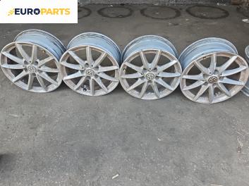 Алуминиеви джанти за Volkswagen Touran Minivan I (02.2003 - 05.2010) 16 цола, ширина 7 (Цената е за комплекта)