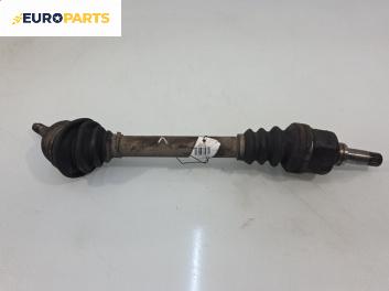 Полуоска за Peugeot 206 Hatchback (08.1998 - 12.2012) 1.4 i, 75 к.с., позиция: предна, лява