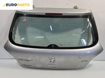 Заден капак за Peugeot 307 Hatchback (08.2000 - 12.2012), 4+1 вр., хечбек, позиция: задна