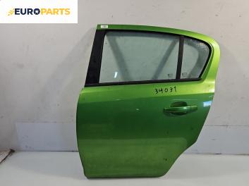 Врата за Opel Corsa D Hatchback (07.2006 - 08.2014), 4+1 вр., позиция: задна, лява