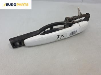 Външна дръжка за Peugeot 307 Hatchback (08.2000 - 12.2012), позиция: задна, лява