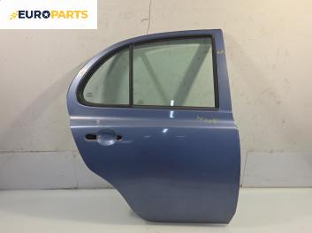 Врата за Nissan Micra III Hatchback (01.2003 - 06.2010), 4+1 вр., позиция: задна, дясна
