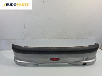 Задна броня за Peugeot 206 Hatchback (08.1998 - 12.2012), позиция: задна