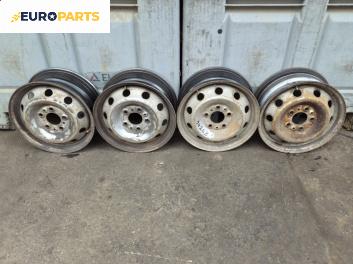 Стоманени джанти за Peugeot Boxer Box III (04.2006 - ...) 15 цола, ширина 6 (Цената е за комплекта)