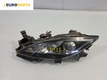 Фар за Mazda 6 Hatchback II (08.2007 - 07.2013), позиция: лява