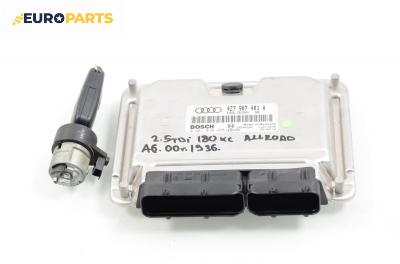 Компютър с контактен ключ за Audi A6 Allroad  C5 (05.2000 - 08.2005) 2.5 TDI quattro, 180 к.с., № 4Z7 907 401 A